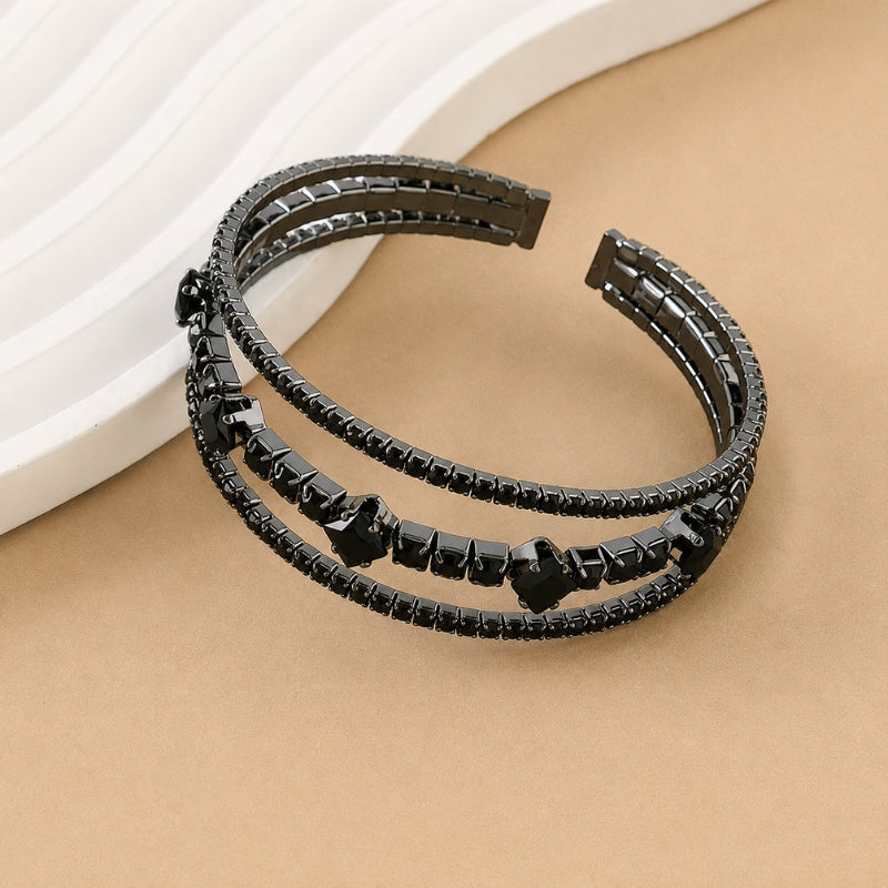 Majestic Black Zirconia Bracelet