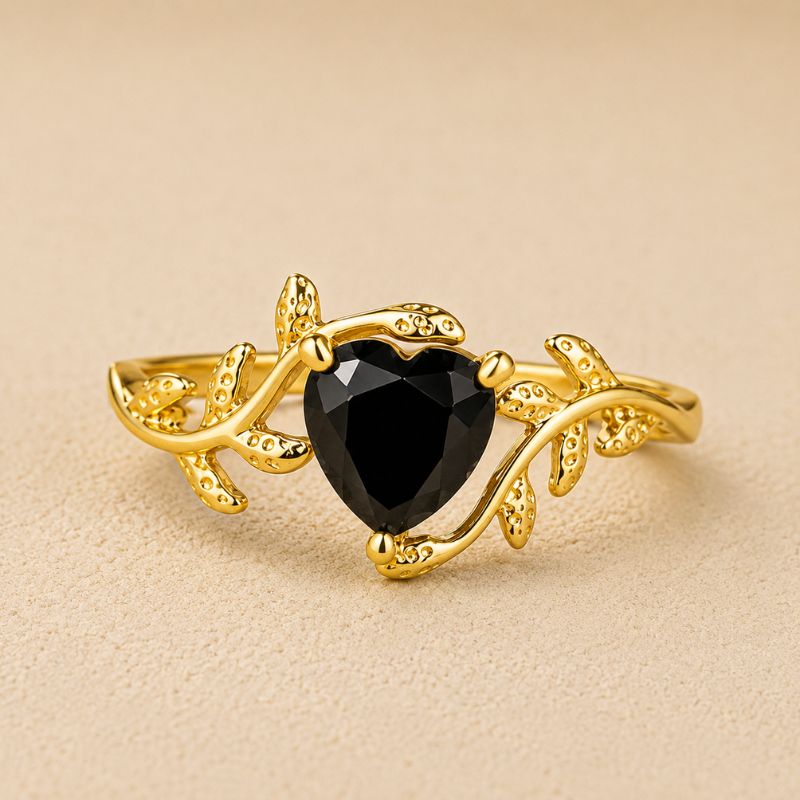 Sophisticated Heart Statement Ring