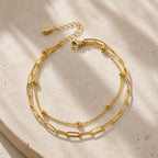 Delicate Double Layer Bracelet