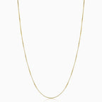 Minimalist Gold Box Necklace