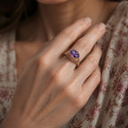 Vintage Ornate Floral Ring