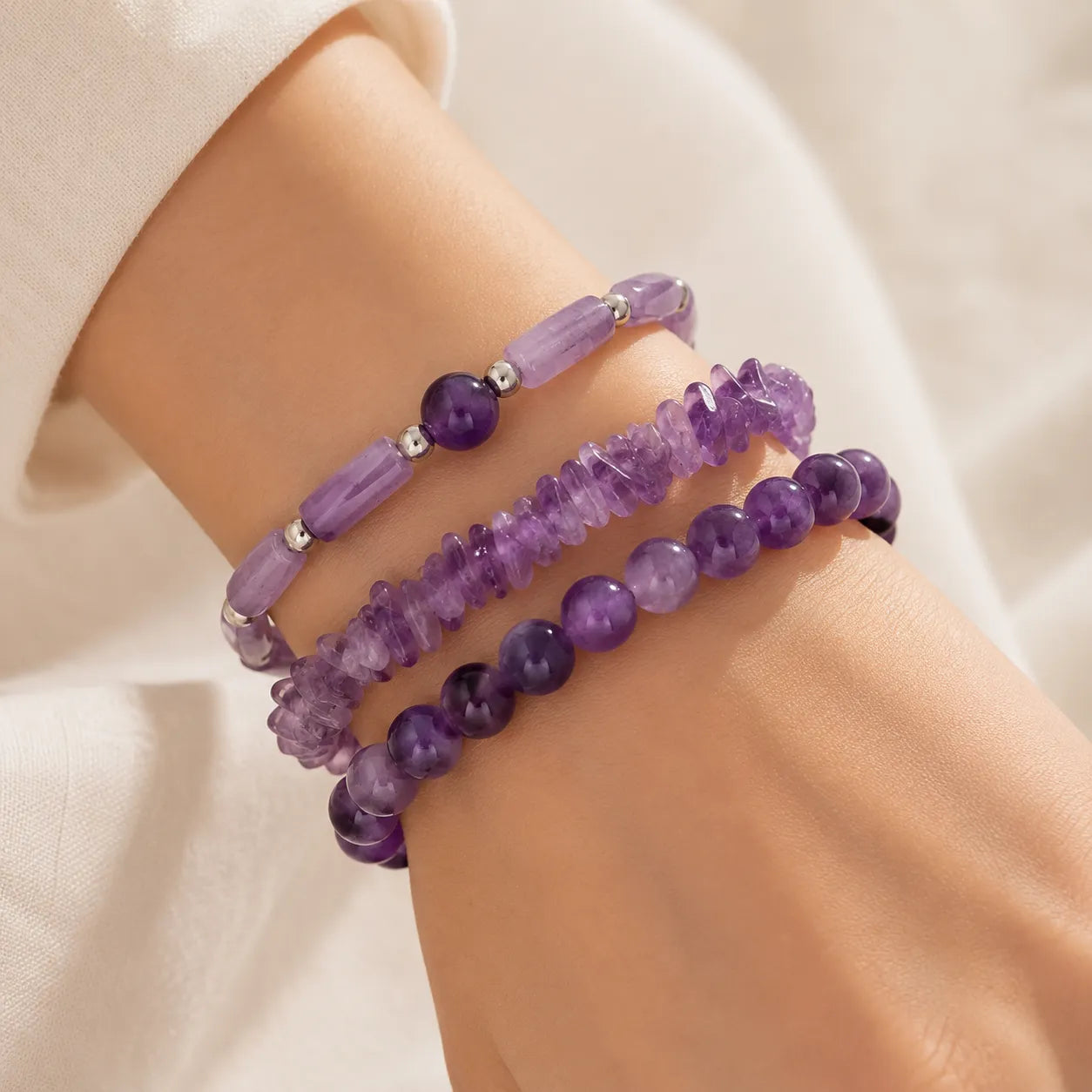 Vintage Beaded Bracelet Set
