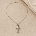 Vintage Bohemian Cross Necklace