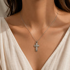 Vintage Bohemian Cross Necklace