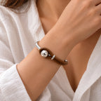 Vintage Heart Brown Bracelet