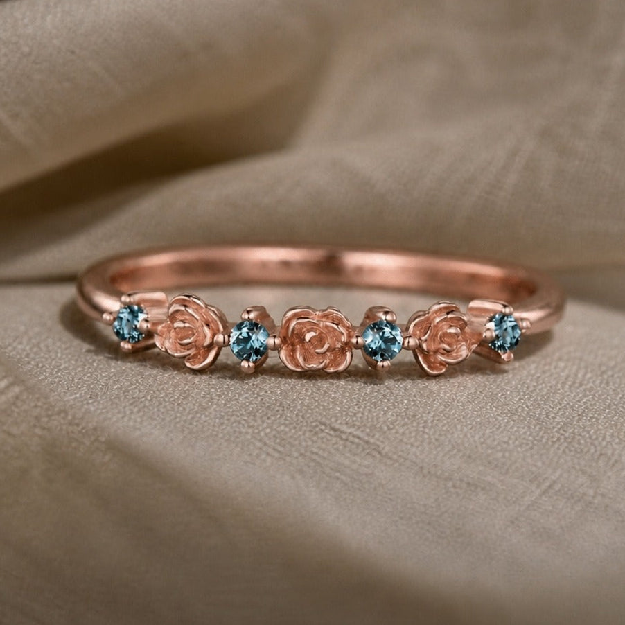 Vintage Rose Statement Ring