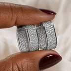 Arden Zirconia Curve Hoops