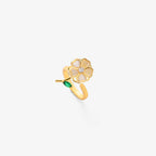 Leaf Floral Motion Ring