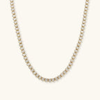 Wisteria Crystal Tennis Necklace