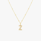 Pearl Initial Pendant Necklace