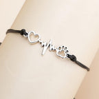 Wish & Prayer Heartbeat Bracelet