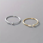 Minimalist Zirconia Band Ring