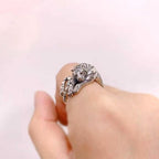 Tiger Hug Adjustable Ring