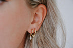 Veerle Stunning Pearl White Earrings