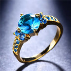 Royal Round Solitaire Accent Ring