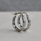 Vintage Boho Chic Hoop Earrings