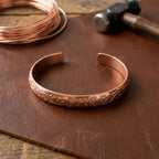 Ember Bloom Copper Bracelet