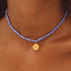 Modern Hera Vintage Bead Choker