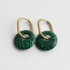 Tirza Earrings Natural Stone