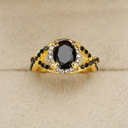 Luxury Onyx Fashion Ring