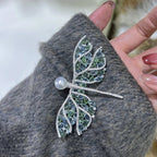 Celestial Dragonfly Brooch