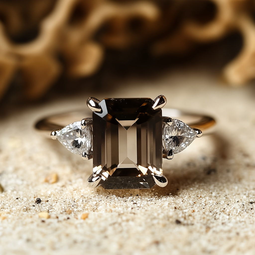 Silver Prestige Onyx Ring