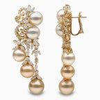 Champagne Gala Pearl Earrings