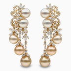 Champagne Gala Pearl Earrings