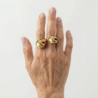 Chunky Water Drop Ring