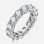 Coralia Moissanite Eternity Band Ring