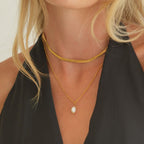 Lustre Line Pearl Choker Set