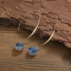 Timeless Minimalist Crystal Earrings