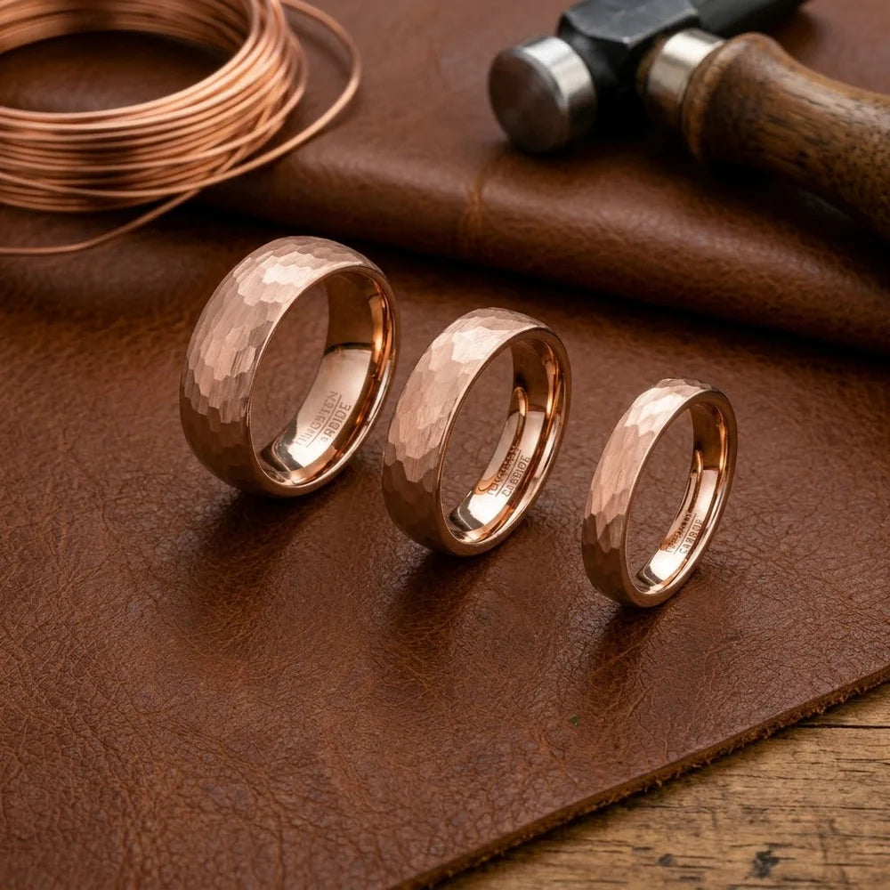 Nova Dint Copper Ring