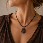 Tree of Life Amethyst Pendant Necklace