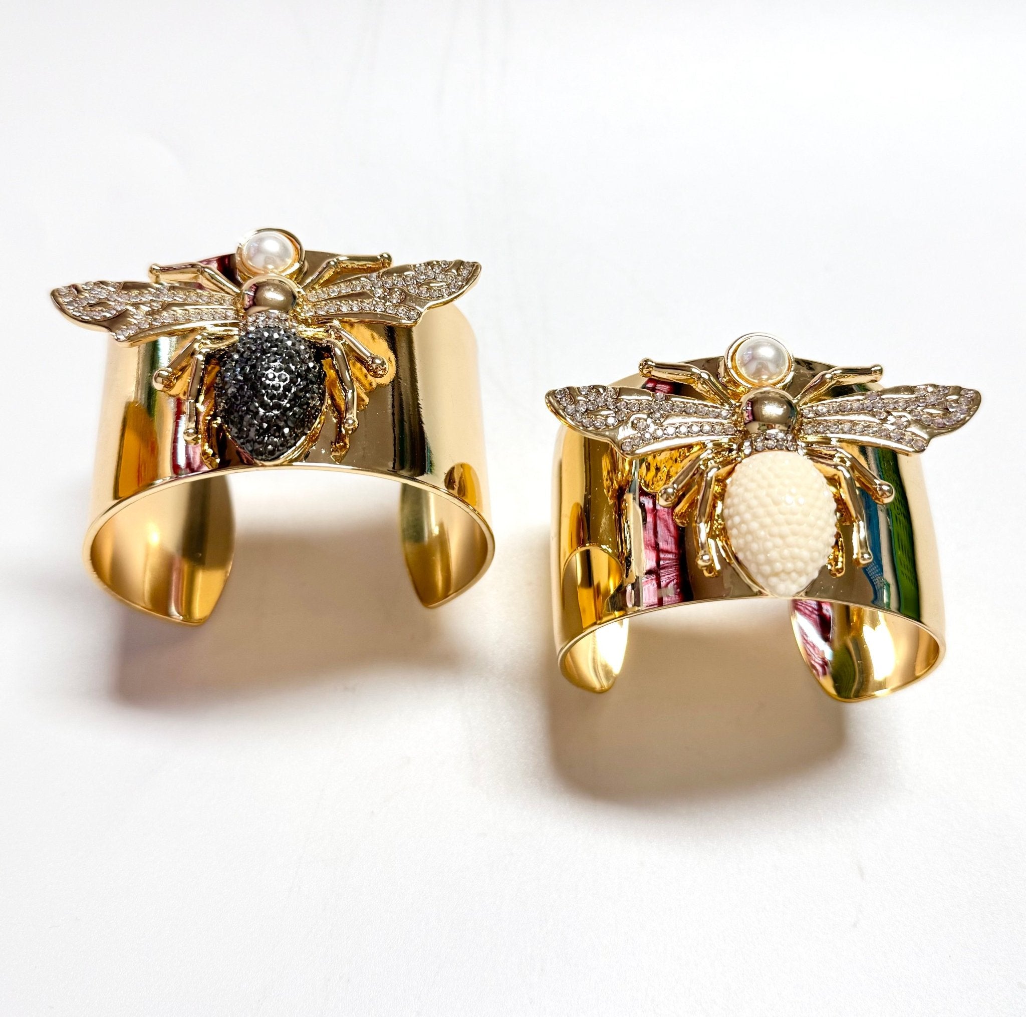 Empress Bee Golden Cuff