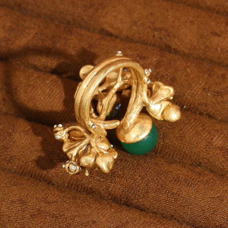 Enchanted Petal Cluster Ring