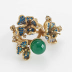Enchanted Petal Cluster Ring