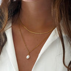 Sunlit Elegance Pearl Choker Set