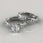 Twisted Crystal Fantasy Ring Set