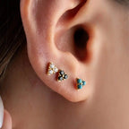 Trio Turquoise Micro Studs