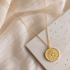 Opulent Zircon Halo Necklace