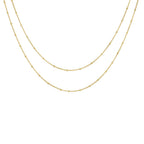 Double Layered Choker Necklace