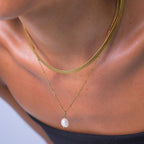 Lustre Line Pearl Choker Set