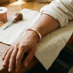 Refined Copper Bangle Bracelet
