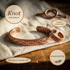 Marigold Knot Copper Set
