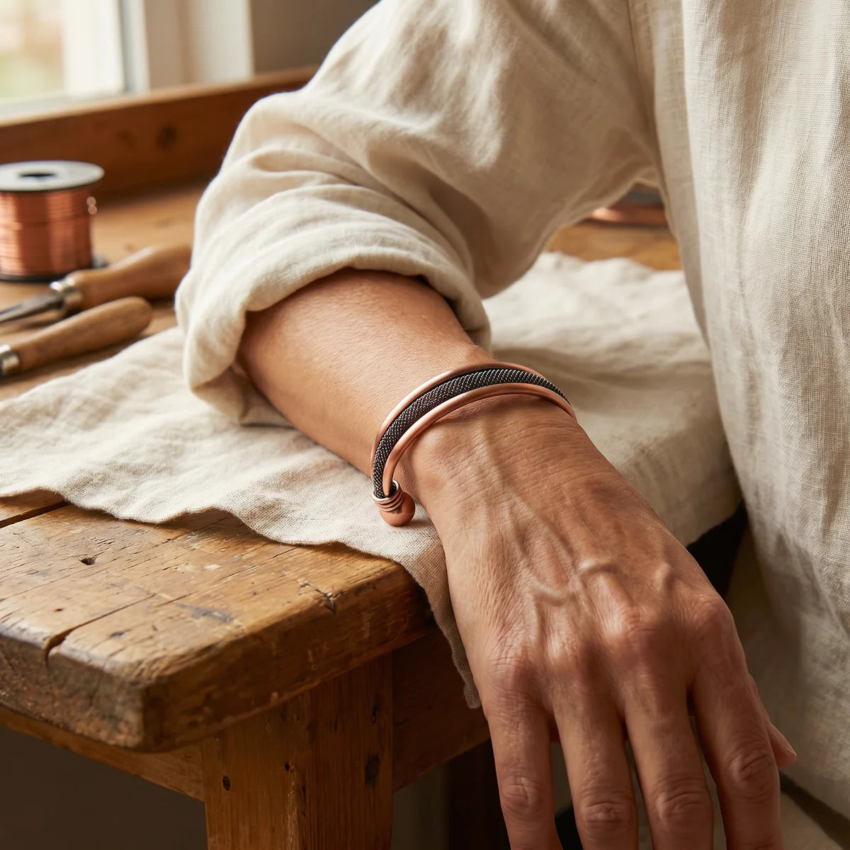 Cairn Terra Copper Bracelet