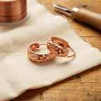 Celestial Dew Copper Earrings