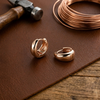 Oasis Hull Copper Earrings
