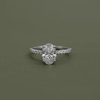Elegant Oval-Cut Ring