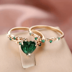 Heartbound Duo Ring Set